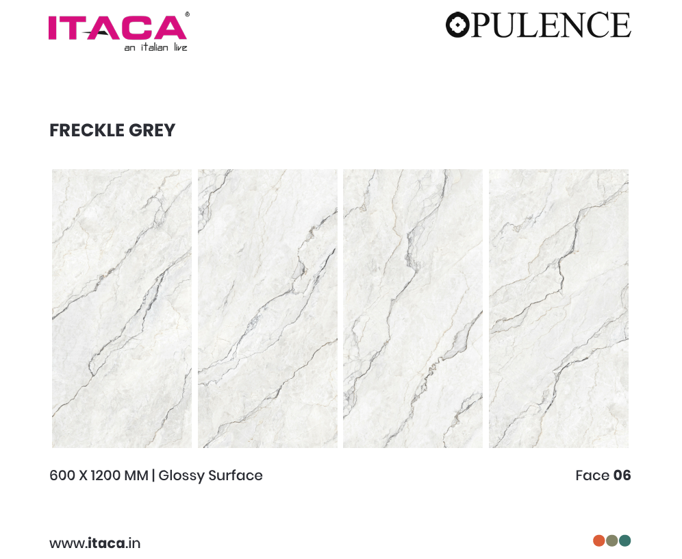 ITACA Freckle Grey Glossy 600x1200MM