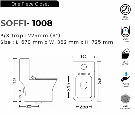ONE PEICE SET WALLSUN (SOFFI-1008)