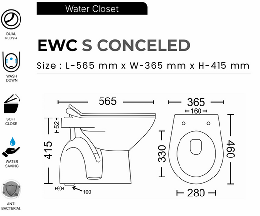 EWC CONCEALED WALLSUN