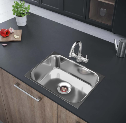 STEEL SINK OPPO (24X18)