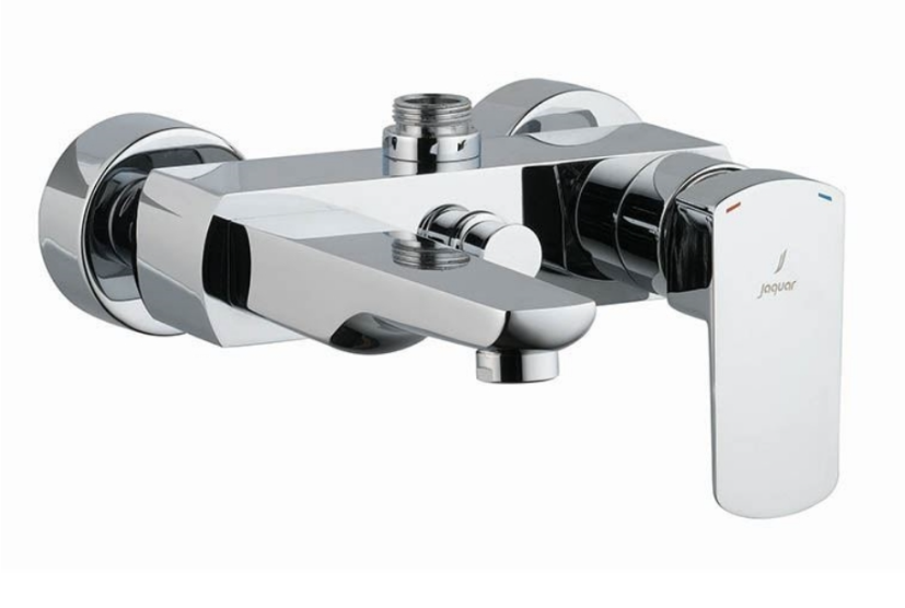 Jaquar Kubix Prime Wall Mixer with Overhead Shower Provision (KUP-CHR-35115PM)