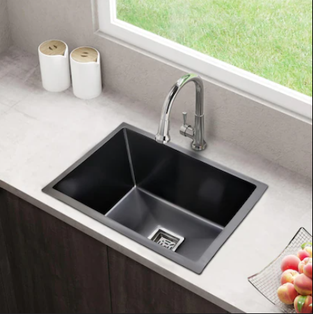 HANDMADE SINK BLACK (24X18)