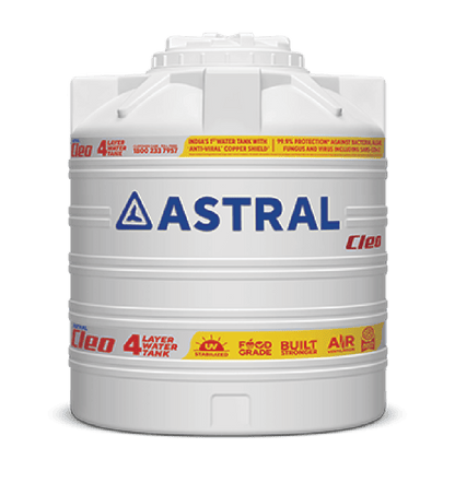 Astral Cleo Four Layer Water Tank - Advanced UV & Thermal Protection
