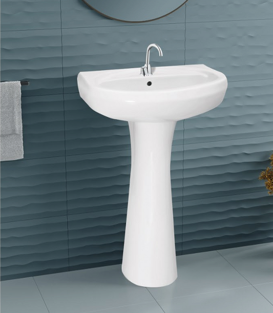 APEX WASH BASIN PEDASTAL CIPLA (22X16)