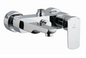 Jaquar Kubix Prime Wall Mixer with Overhead Shower Provision (KUP-CHR-35115PM)