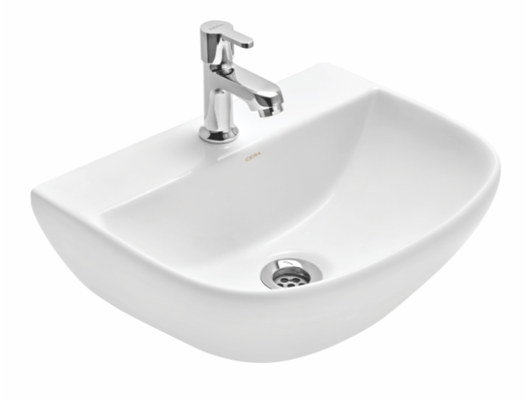 Chuckle Wall Hung Wash Basin (Cera)
