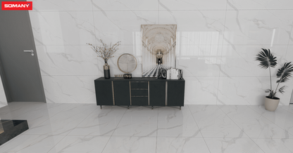 SOMANY eon caolino statuario fp v4 600X1200