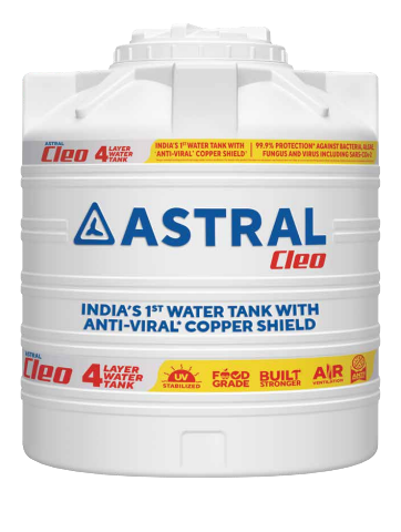 Astral Cleo Four Layer Water Tank - Advanced UV & Thermal Protection